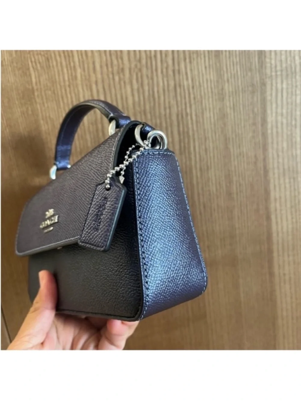 Coach Mini Josie Top Handle Bag In Signature Canvas #CCK68